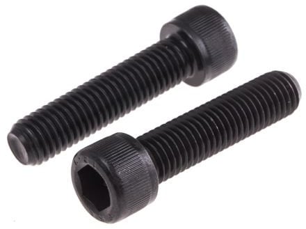 Innensechskantschrauben, M12 x 50, hohe Zugfestigkeit, Güteklasse 12,9, 6 Stück