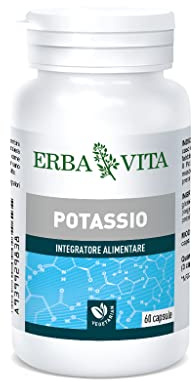 Erba Vita Integratore Alimentare Potassio - 60 Capsule