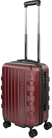 bugatti Galatea Hartschalenkoffer 55x38x23,5 cm - 38L, 4 Rollen mit TSA Zahlenschloss, rot