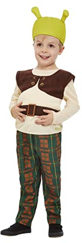 Smiffys Kostüm Shrek, mit oberteil, hose und hut