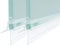 B.D Duschdichtung 2x100 cm, PVC, Ersatzdichtung, wasserdichte Abdeckkapsel, Überlaufsicherung, für 6 mm, transparent, Dusch- und Badewannentüren abdichten