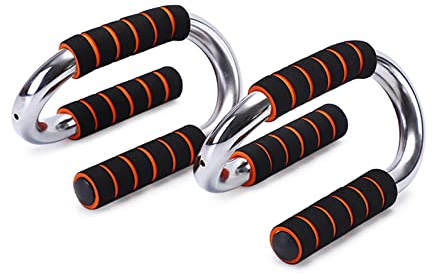 FOCUHUNTER Push Up Stands Iron Core Athletics Barras de flexión adecuadas para Cualquier Programa de Entrenamiento de flexión para el hogar, el Gimnasio