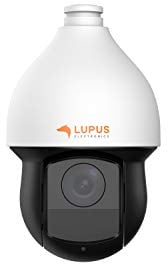 Lupus Electronics 4MP PoE Speeddome IP-Kamera für draußen, SD Slot, Nachtsicht, Personenverfolgung, iOS und Android App, dt. Hersteller und Support, 10281, Weiß