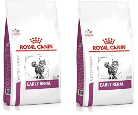 Royal Canin Veterinary Early RENAL | Doppelpack | 2 x 400g | Trockenfutter für Katzen | Kann zur Unterstützung der Nierenfunktion bei chronischer Niereninsuffizienz beitragen