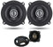 DISCORAMA COPPIA CASSE AUTO ALTOPARLANTI 3 VIE 16CM 500W CON GRIGLIA ALTOPARLANTI, COPPIA CASSE WOOFER + TWETEER (16CM)