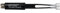 10 Piezas UHF VHF FM 75-300 Ohm Adaptador de Antena de TV Cable Coaxial de Transformador a