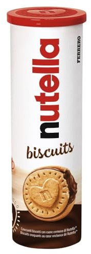 Nutella Haselnuss-Schokoladenaufstrich gefüllte Kekse Tube 166 g x 20 Tuben