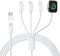 4 in 2 Cable Compatible for Apple Watch Charger Cable, iPhone and iWatch Charger Cable iPhone Watch Charger USB C Magnetic Charging Cable for iWatch 9 8 7 6 SE Ultra,iPhone 15 14 13,Android