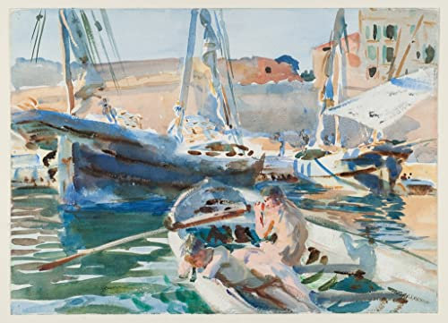 Leinwandbilder Bild Kunst Leinwand Malerei Ölgemälde Entladen Von Gips Von John Singer Sargent für Wanddekoration 60x90cm
