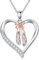 YFN Ballett Schuhe Halskette 925 Sterling Silber Ballett Tänzerin Anhänger Schuhe Schmuck Geschenk für Damen Ballett Liebhaber