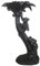 CONCORD HOME & INTERIOR Kerzenständer Affen an Palme | Kerzenhalter AFFE Schimpanse Wohndeko | 29,5 cm