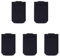 5PCS P1/X1 Series Silicone Socks, 3D Printer 300℃ High Temperature Resistance Hotend Nozzle Silicone Socks Cover for Bambu Lab P1P, P1S, X1, X1C, X1E