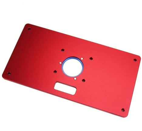 JDQTPOET Aluminum Router Table Insert Plate, Router Insert Rings For Woodworking Router