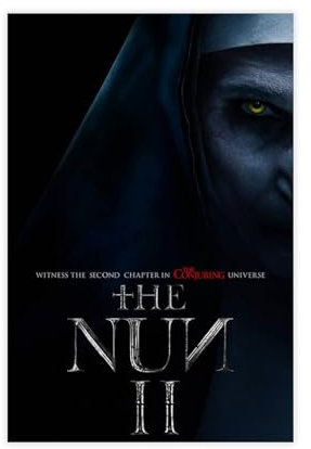 The Nun 2 – Kassenbüro-Hit-Film – Teil des zaubernden Universums – von Michael Chaves – Poster und hochwertiger Digitaldruck – 2023 Filmposter, Leinwandposter, Schlafzimmer, Dekoration, Landschaft,
