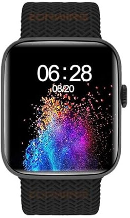 XINDADA HK10 PRO Plus AMOLED Smart Watch Men Women NFC Compass ChatGPT G-Sensor Photo Album Sport Smartwatch Series10 HK9 Upgraded 2024 (Black)