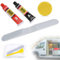 Mumjooyi Kit de tope de puerta corredera Aluminio 64 x 9 mm Juego de topes para puerta corredera Compatible con Sprinter Fiat Ducato Ford Transit VW Crafter Camper Crafter