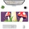 sttung Magic Red Mushroom Print Große Gummi-Tastaturunterlage 30 x 80 cm für Büro, Gaming, Lernen auf Desktops, Laptops