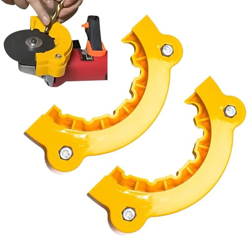 2 Pack Drill Bit Sharpener, Drill Bit Sharpening Jig, Drill Sharpener Tool, Drill Bit Grinding Attachment for All Bits