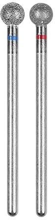 Precise 5 mm Drill Head Drill Bit Set for Round Nails for Efficient Smoothing and Trimming of Cuticles in Art Decorations, Manicure Set