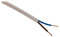 Zenitech - Cable de Alimentación Eléctrica H05VV-F 2x1,5mm² - Cable Flexible para Uso Doméstico en Interior - Ideal para Conectar Electrodomésticos - Conforme a la Norma CE - Blanco - 25m