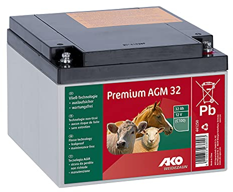 AKO Fencing Premium AGM Batterie 32 AH (C100)