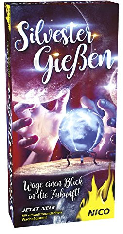 Idena Silvester Gießen, 6 Hohlfiguren (Wachsgießen, 3er Pack)