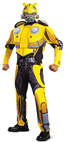 Disguise Bumblebee Movie Adult Bumblebee Muscle Costume