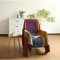 Decke Sofa Flauschig, Sofadecke, Weiche & Warme Home Kuscheldecke, Couchdecke, Überwurfdecke, Bettüberwurf Wohndecke für Zuhause, Büro (Rot Tibet Red, 150 x 190 cm)