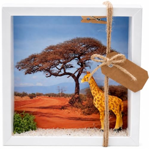 ZauberDeko Geldgeschenk Verpackung Afrika Safari Giraffe Urlaub Reise Gutschein Geschenk