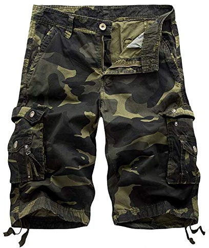 EAEAO Cargo Shorts for Men Combat Short Pants (