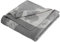 Bio Babydecke 100% Bio-Baumwolle (kbA) GOTS zertifiziert, Schäfchen Grau, 80 x 100 cm