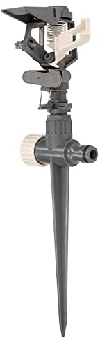 KOTARBAU® Pulsationssprenger 30cm mit Erdspieß Gartenschlauchanschluss Einstellbarer Wasserstrom