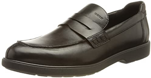 Geox Uomo U Spherica Ec11 C Mocassini Uomo, Nero (Black), 42 EU