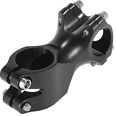 X AUTOHAUX 25.4 x 60mm BMX MTB Road Bike Handlebar Stem Bike Short Stem Black