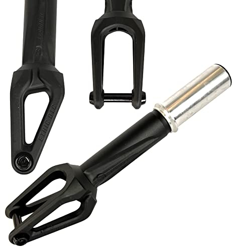 Fantic26 Sticker + Ethic DTC Legion V2 Stunt-Scooter Fork Park-Trick-Tret-Roller Ersatz-Gabel (IHC Schwarz)
