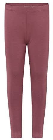 MINYMO Girl's Bamboo Leggings, Rose Brown, 146