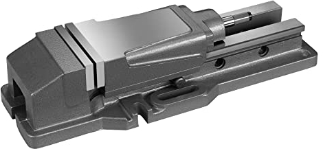 Generisch Hydraulischer Maschinenschraubstock - Grau, 100 mm Backenbreite, 170 mm Öffnungsweite