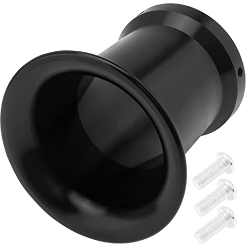 Windance Filtro aria in lega di alluminio per carburatore, tromba, imbuto per PE VM 21 mm/24 mm/26 mm (nero)