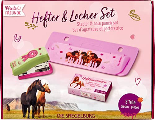 Die Spiegelburg Hefter & Locher Set - Pferdefreunde,18400