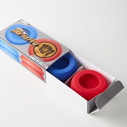 YAXI Cuscinetti auricolari per Koss Portapro, 2 paia, blu e rosso