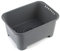 TACINO Washing Up Bowl With Water Drainer Plug Kitchen Sink Basin 8 L Grey`