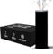 Getto di scena Altezza 3 Metri Durata 60 Secondi - Jet de Scene Artifice d'Interni a Scintille Fredde per Matrimonio - Design FULL BLACK senza iscrizione - Categoria F1