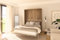 Alucabina - Kentucky Klappbett mit Holz-Finish Eiche Natur - Abschließbares Bett