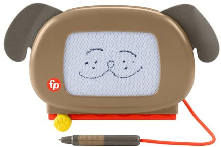 Fisher-Price Pet Pals Magische Tafel, inklusive 1 Magnettafel mit Katzen- oder Hundemotiv, Verschiedene Modelle