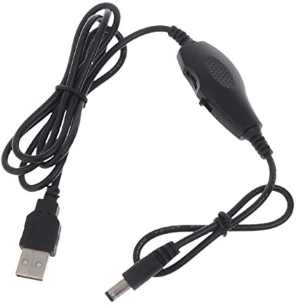 Jiqoe USB 5V 6V-12V 0 5A 5 5x2 1mm ON Off Stromversorgungskabel Lautsprecher/Router/LED/Lüfter Andere Geräte