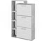 Vicco Schuhkommode Orlando, Schuhregal, Beton, 80 x 128.3 cm mit 3 Fächern
