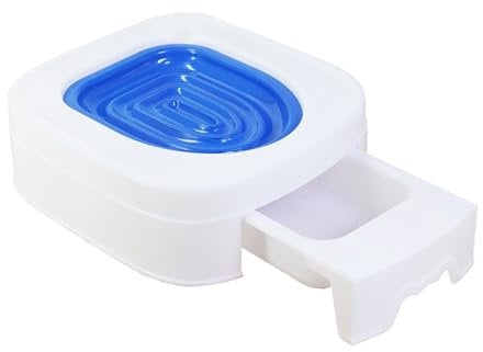Cat Toilet Trainer - ABS Cat Potty Training Seat | Easy To Wash Cat Potty Trainer, Comfortable Space Kitten Training Toilet, Tall Side Design Kitten Potty Trainer for Cat, Kittens