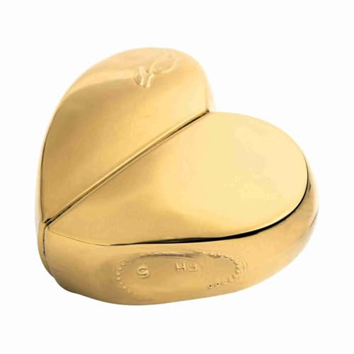 Perfume Bottles Empty Refillable, Empty Perfume Bottles Refillable Perfume Atomizer Bottle 25ml Heart Shaped Empty Pump Sprayer for Travel (Gold)