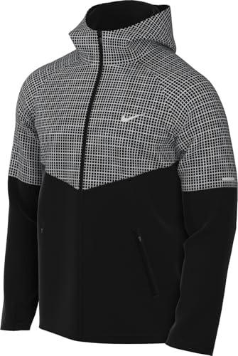 Nike M NK TF RPL SPHR Miler JKT WNT Black/Black/Reflective SILV