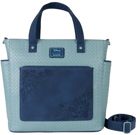 Loungefly Disney Stitch Embroidered Convertible Tote Bag